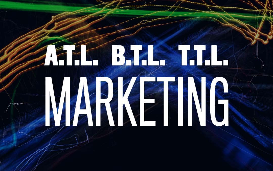 ¿Qué es Publicidad ATL, BTL y TTL?